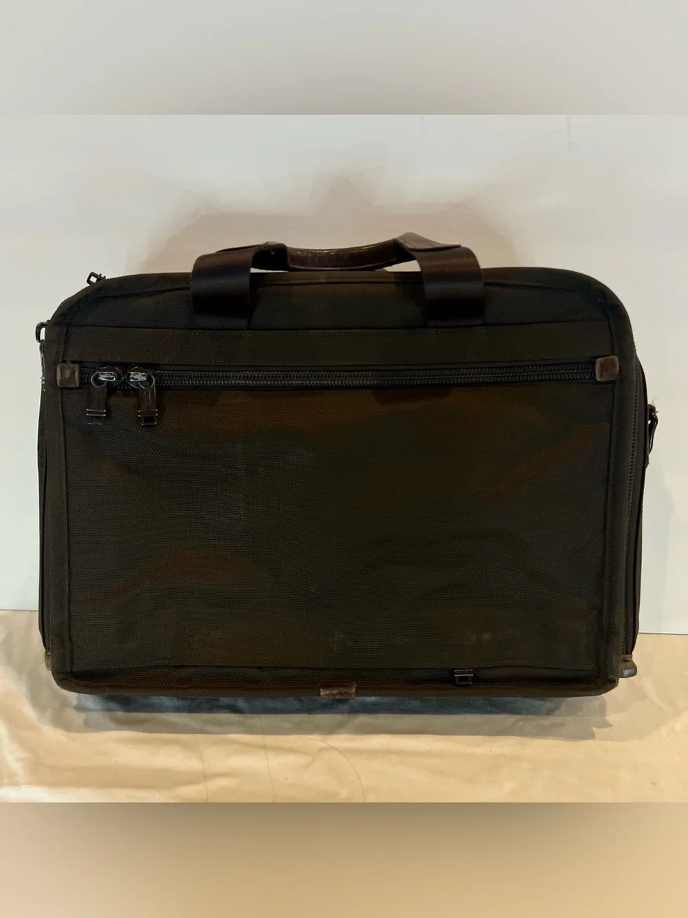 Tumi Alpha Expandable Organizer Computer Briefcase (Style 26141BH)